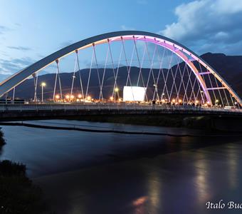 Lichterbrücke Event in Pfatten